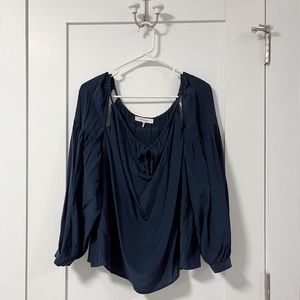 Frame Silk Blouse